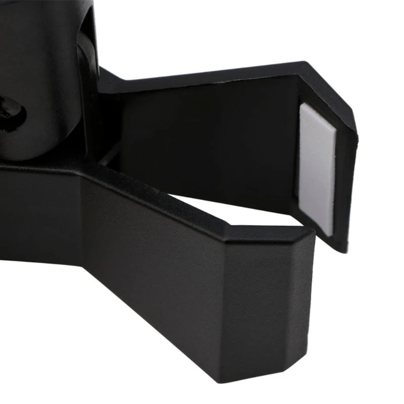 Flexible Microphone Mic Stand Accessory Plastic Clamp Clip Holder Mount Black