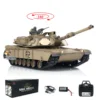 Heng Long 1/16 Scale RC Tank 3918 M1A2 Abrams RTR Model 2.4Ghz 7.0 Plastic Version Remote Control Tank Toys TH17788 1