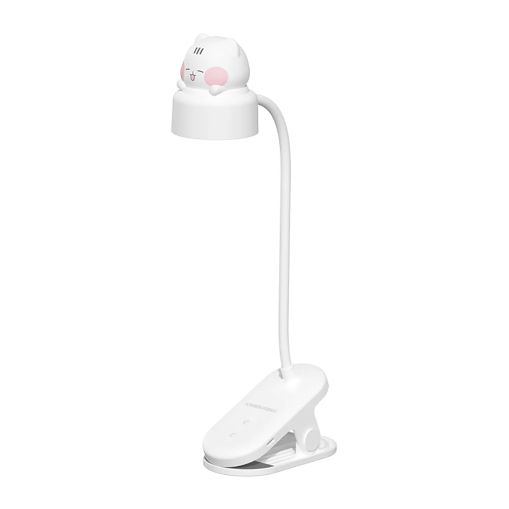 Desk Lamp LED Desk Lamp Clip on Type Cartoon USB Charging With Built In Lithium Battery Touch Dimming Student Learning Reading Table Lamp