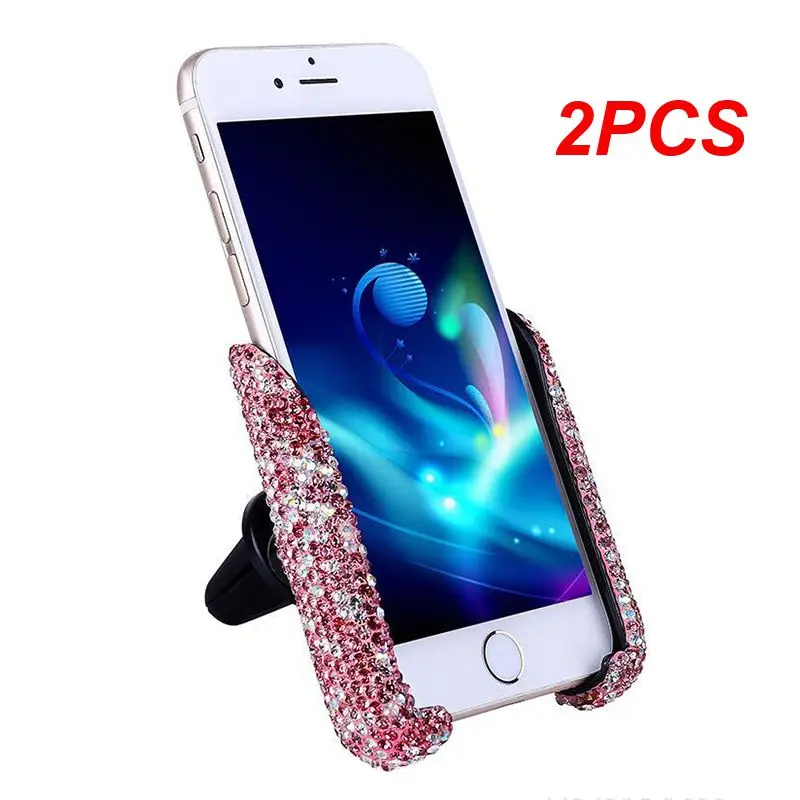 

Держатель сотового телефона, простой в установке, Портативный прочный кристалл для автомобильных интерьерных аксессуаров, автомобильный держатель для телефона