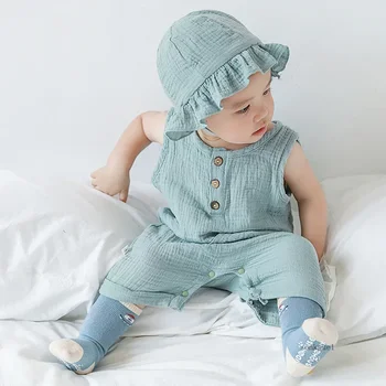 Muslin Baby Romper Set 1