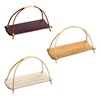 Compact Holder with Handle Small Tray Portable Tray Convenient Serving Basket Suitable for Tea Lovers 6