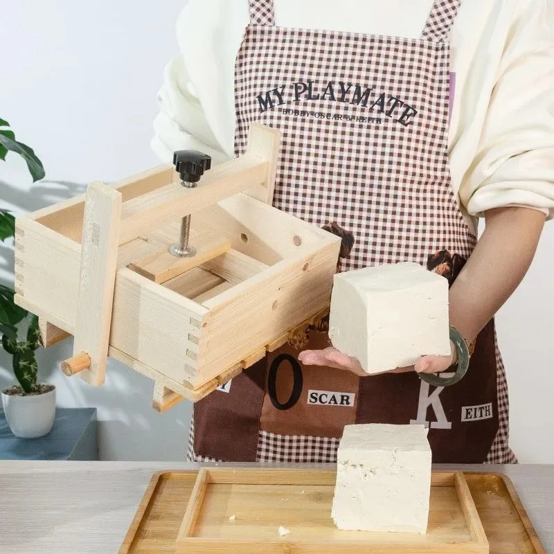 Premium Cooking Tool Set for Homemade with Tofu Molds and Press Homemade Kit with Tofu Press and Molds