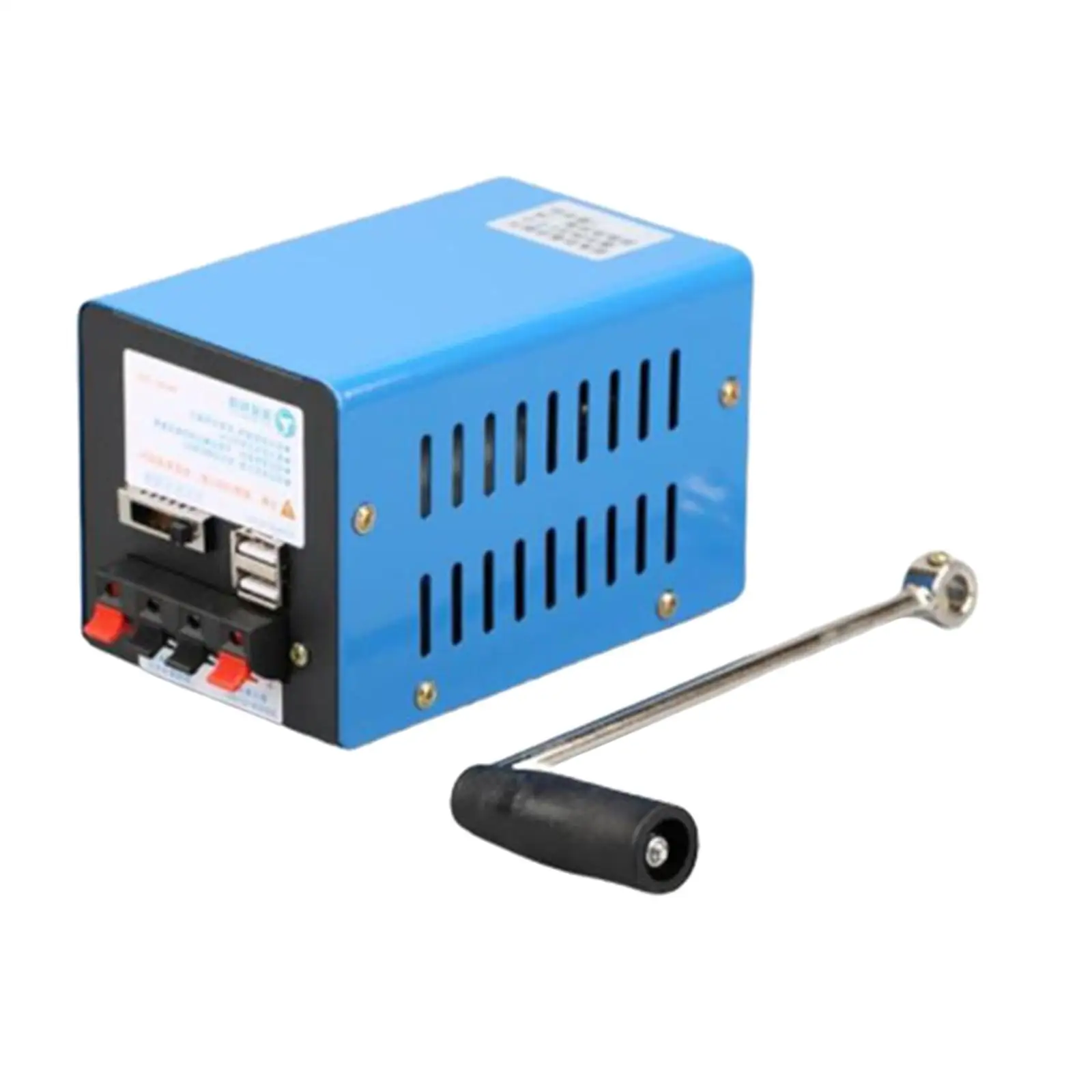Gerador de Manivela Manual do Agregado Familiar 20w Carregador de Emergência de Alta Potência Dínamo Usb Conveniente para Montagem Fácil de Transportar