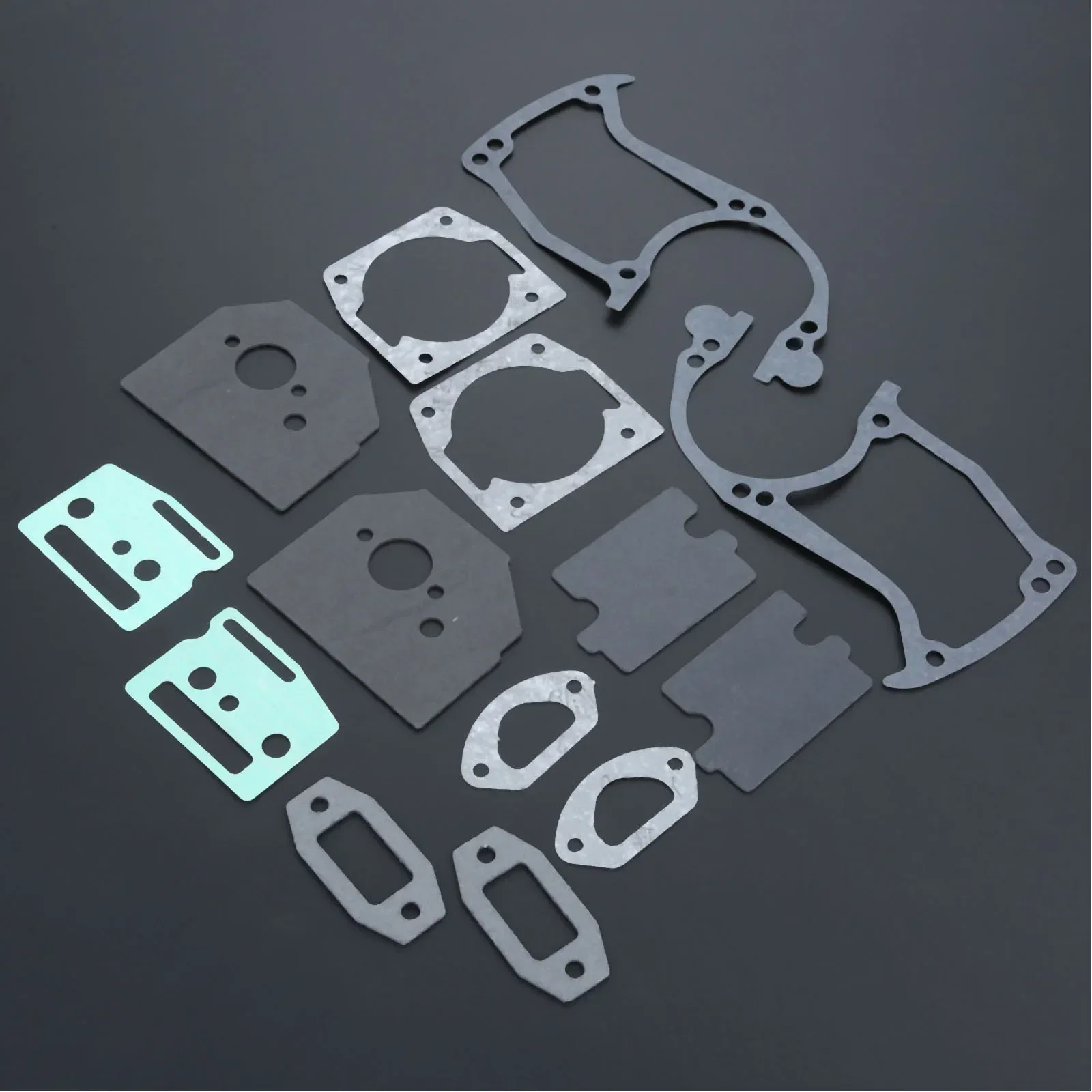 2 Sets Chainsaw Paper Gaskets Full Set Fit 45CC 52CC 58CC Chainsaw For Garden Tool Parts chainsaw spare parts,gasket set