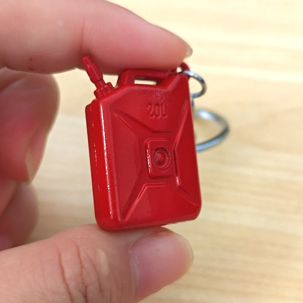 Petroleum pot key ring zinc alloy detail