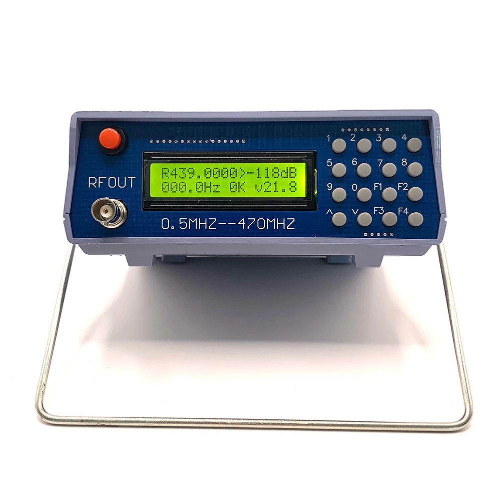 통신 장비 테스트용 155 * 120 * 63mm FM 라디오 신호 발생기 오디오 출력 인터콤용 DC 전원 공급 장치 8-12V