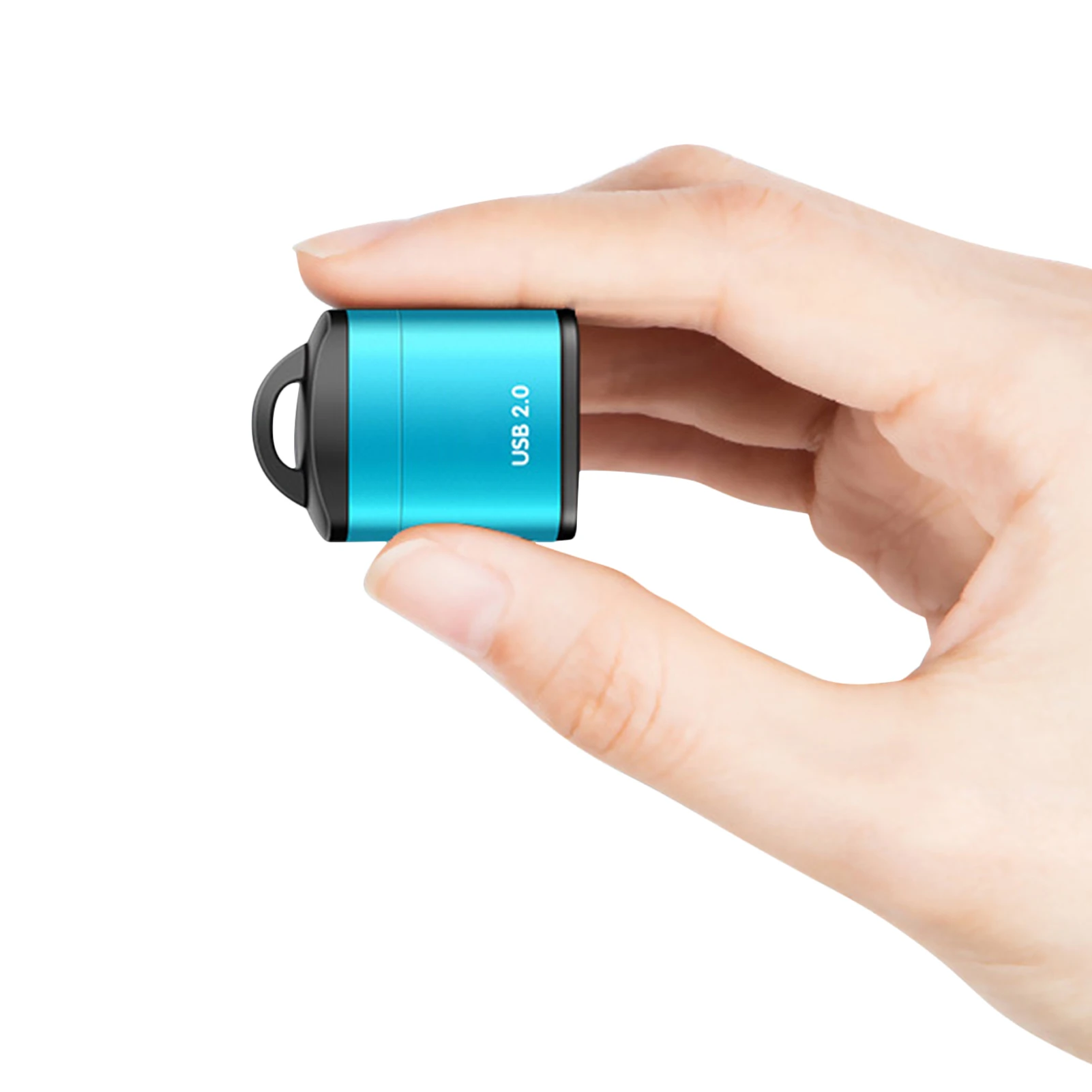 USBSDCard 리더 USB 2.0 미니 휴대 전화 메모리 TF 카드 리더 컴퓨터 자동차용 고속 MicroSD-USB 어댑터
