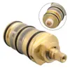 Brass Replacement Thermostatic Spool Cartridge Bath Mixer Faucet Shower Valve Repair Kit Bathroom Accessories Home Hardware 6