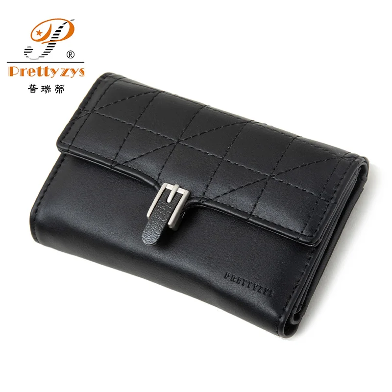 

New PU Leather Women Wallet Hasp Coin Pocket Purse Women Medium Cards Holders Luxury Brand Wallets Designer Purse