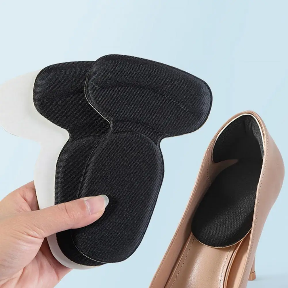 Shoe Insoles 1 Pair Heel Adjustment Pad Shock-Absorbing Comfortable Insole Shoe Size Adjustment High Heel Shoe Adapter for Various Types