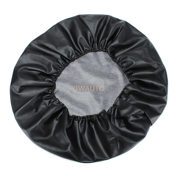 Car Spare Tire Cover Auto Tyre Case PVC Leather Wheel Tire Cover Universal Vehicle Wheel Protector Storage Bags