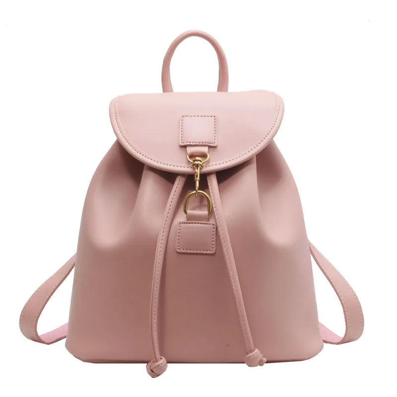 2024 High Quality Women Leather Backpacks Fashion Shoulder Bags Female Backpack Ladies Travel Backpacks School Bags For Girls