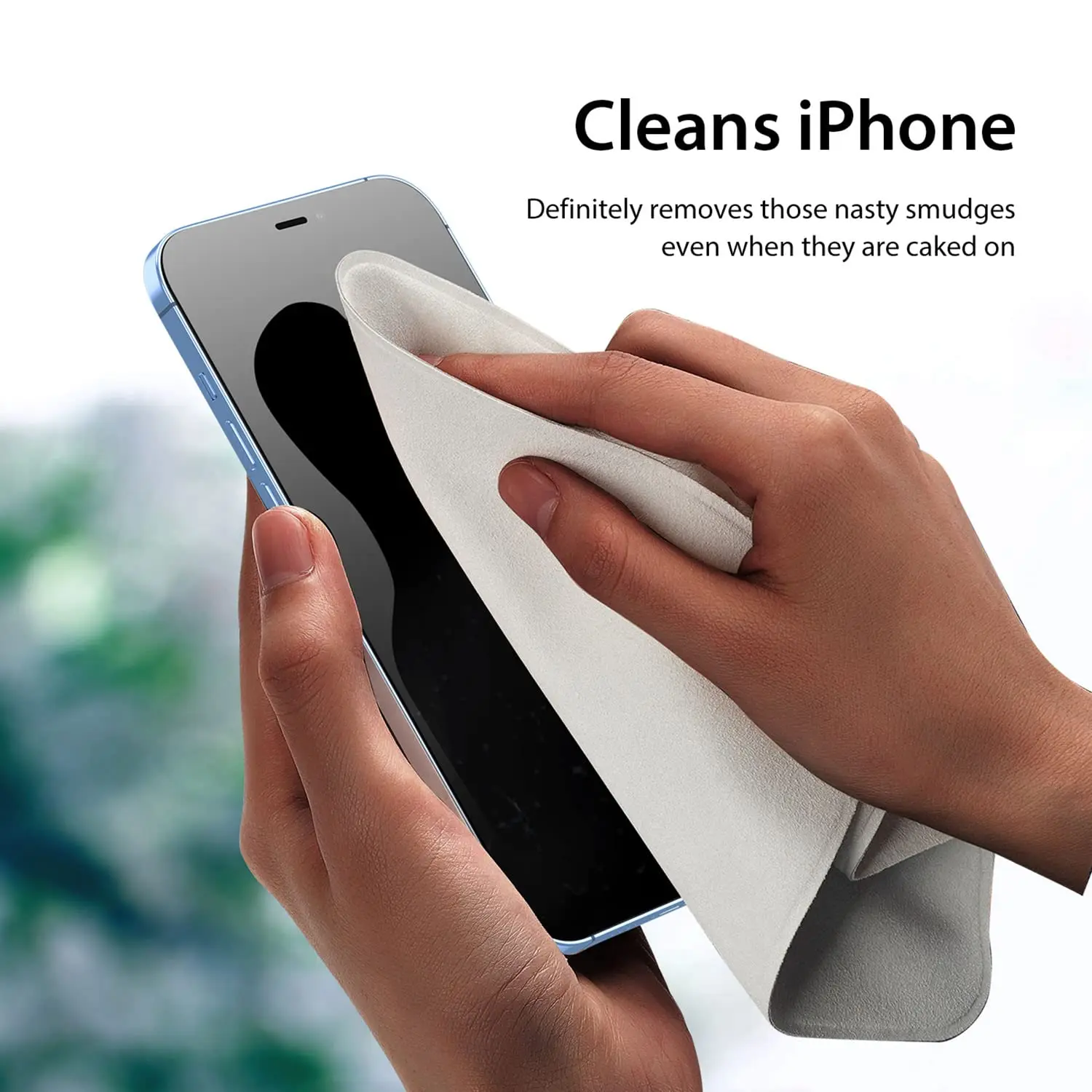 Microfiber Cleaning Cloth for Apple iPhone MacBook Tablets Laptop Screen Touch Screen Devices