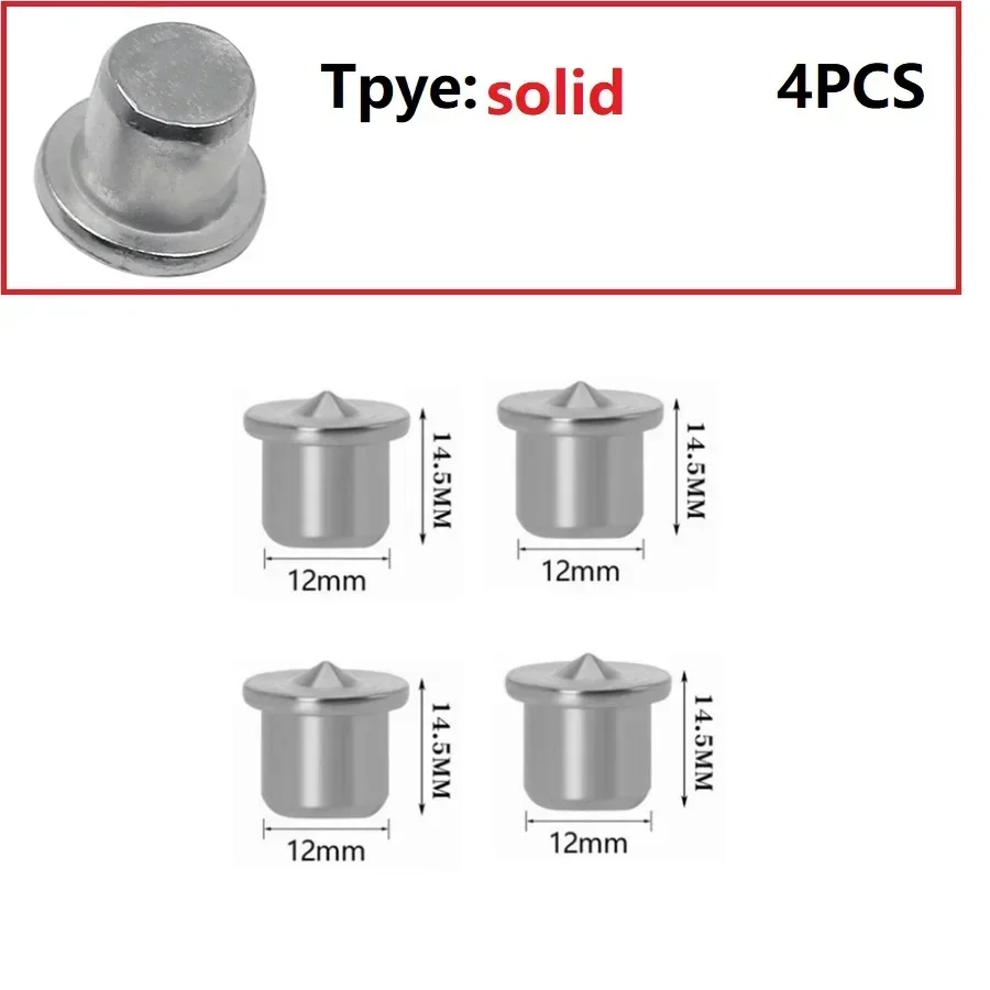 Dowel Tenon Center Point Set Locator Roundwood Punch Pin Dowelling Hole Wood Timber Marker Furniture Centering Point cylindrical locating dowel pin wooden dowel pins 4Pcs 6-12mm
