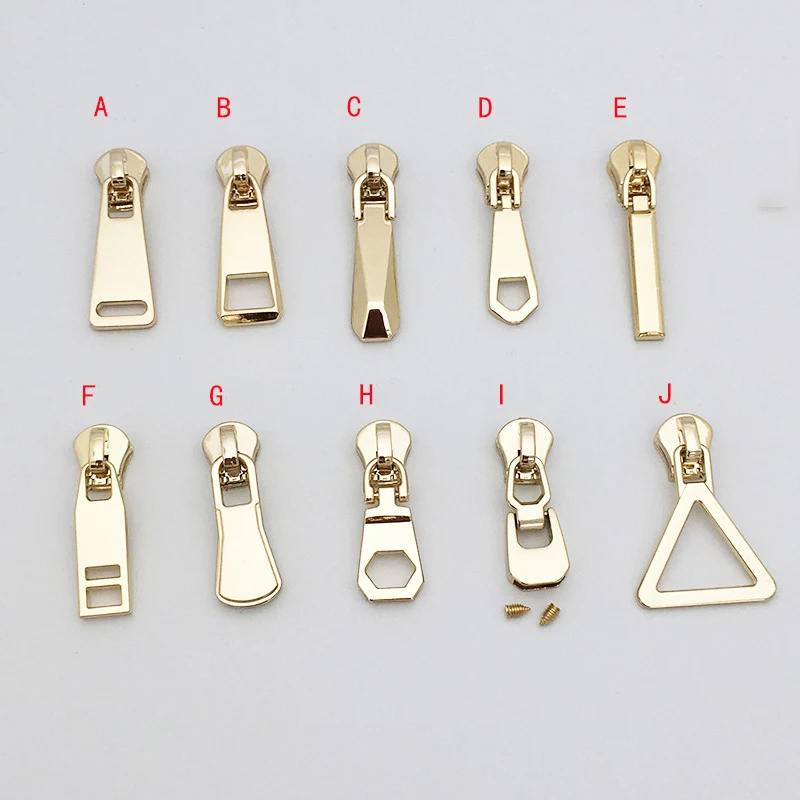 Golden 05 DA8 Metal Zipper Slider