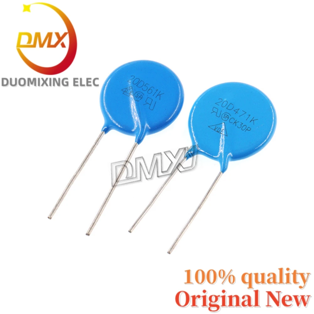 Varistor 7D/10D/14D/20D 391K/431/471/561/681/821K 10D511K 10PCS/LOT