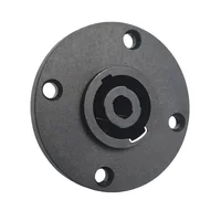 10/20 PCS 4-Pin Neutrik Style Panel Mount Socket, NL4FC Compatible Speakon Connector for Stage Speaker and Audio Systems 3