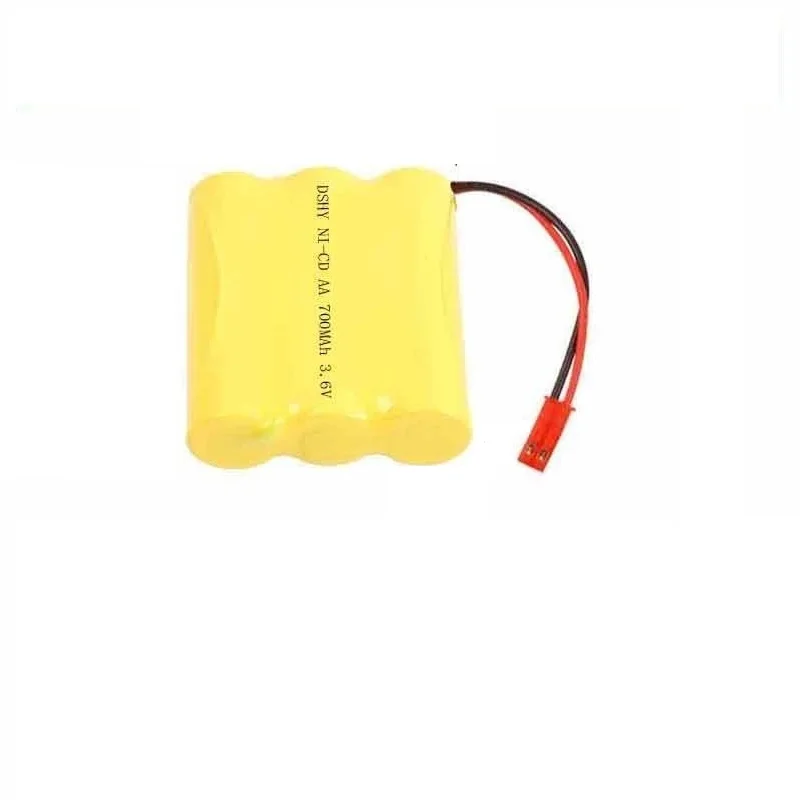 

3.6V 700mah NiCD Battery Pack For RC Toys Car Tanks Trucks Trains Boats RC Toys Model Battery 3.6V Rechargeable Battery