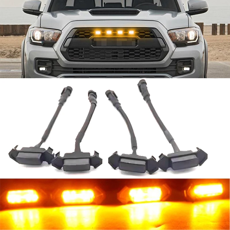 SmokedAmberLEDUniversalLensCarLightFrontGrilleRunningLightsforOffroadTrunkSUV.jpg