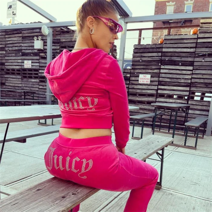 Fashionable Women's Casual Sportswear Set Hoodie Pants Tracksuit Comfortable Breathable Spring Seasonal Clothing 1