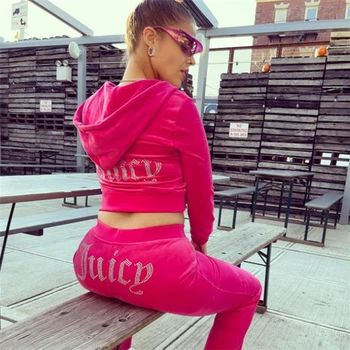 Fashionable Women's Casual Sportswear Set Hoodie Pants Tracksuit Comfortable Breathable Spring Seasonal Clothing 1