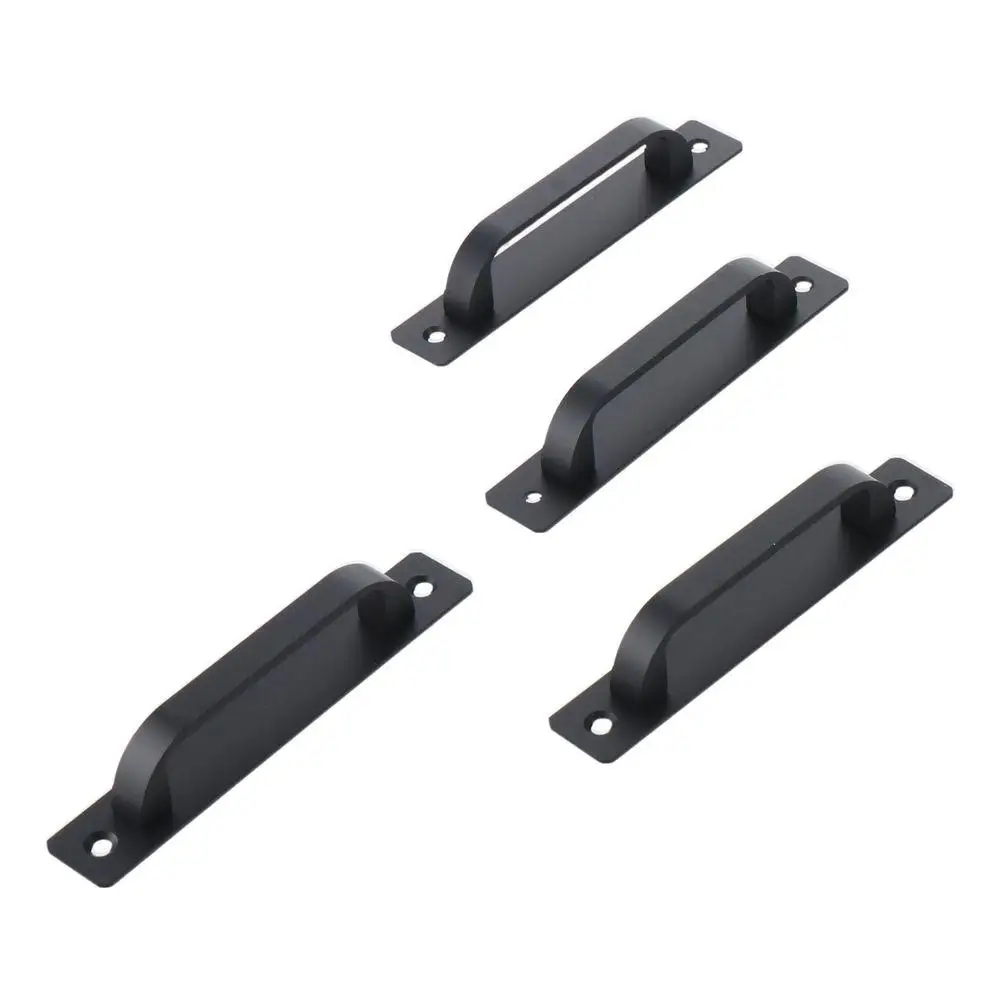 

12 Pack 5.8 Inches Long Drawer Handles Aluminum Alloy Black Cabinet Pulls Door Handles Sliding Door Kitchen Cabinet