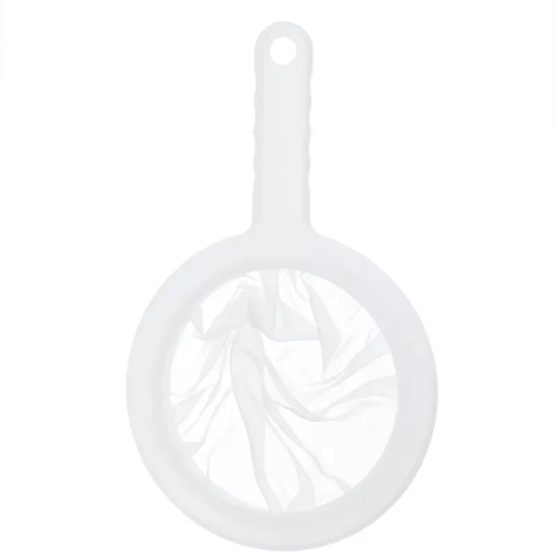 New 100/200/400 Mesh Strainer Kitchen Nylon Mesh Filter Spoon For Suitable Soy Milk Filter Coffee Milk Yogurt Juice Strainers