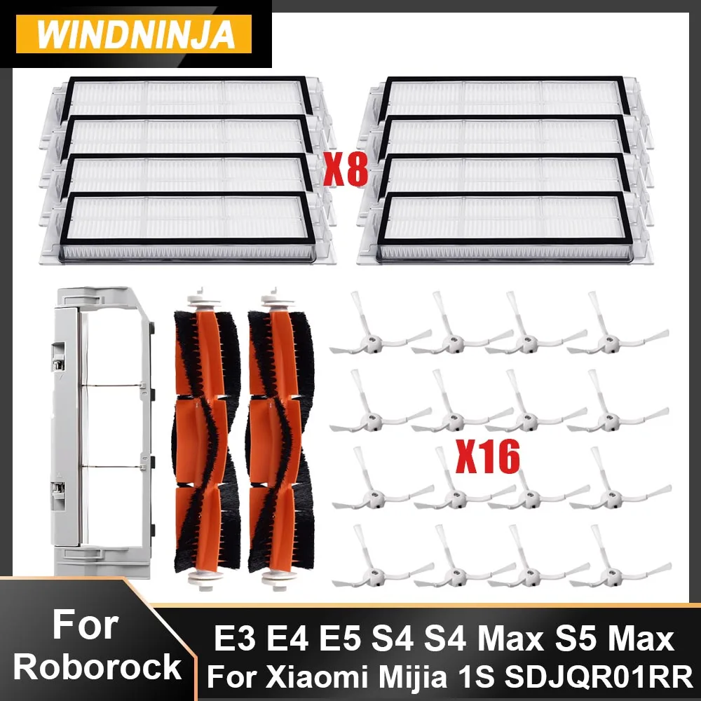 SONGRUI Ricambi di ricambio compatibili per Roborock E4, E5, S4, S4 Max
