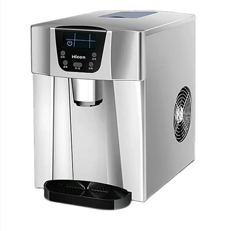 HZB-12D 12kgs/24H Portable Automatic ice Maker, Household bullet round ice make machine for family, small bar,coffee shop 220V 6