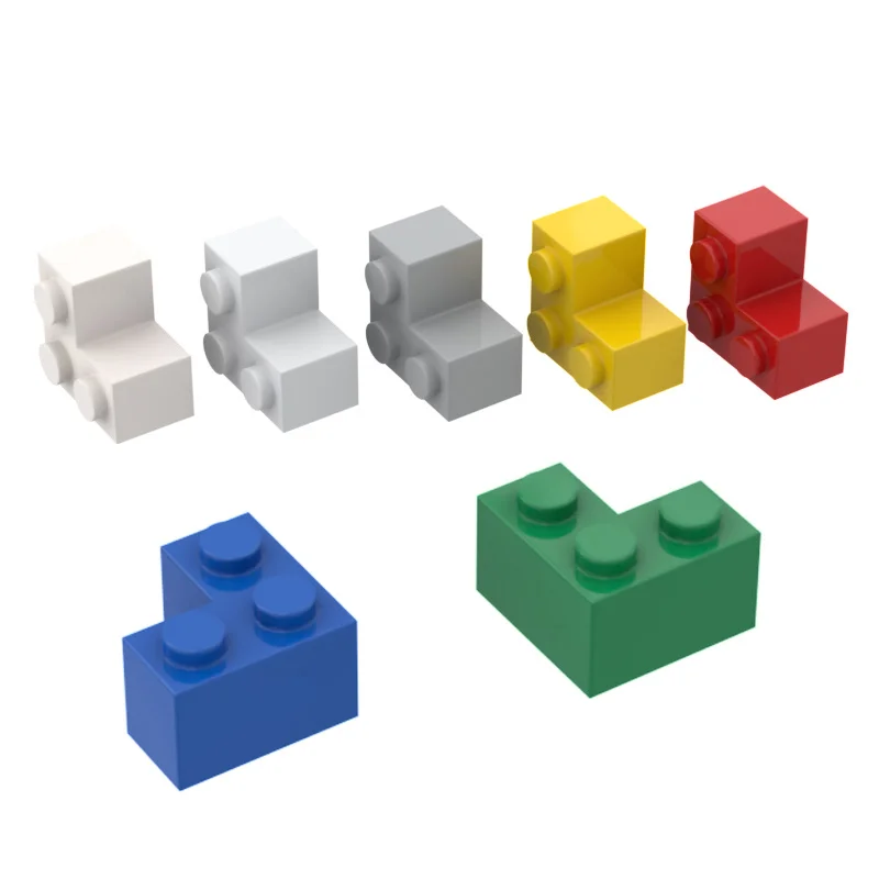 2357 Brick 2X2 Corner Bricks Collezioni Bulk Modular Gbc Toys For Technical Moc Fai Da Te Building Blocks 1Pcs Regali Compatibili