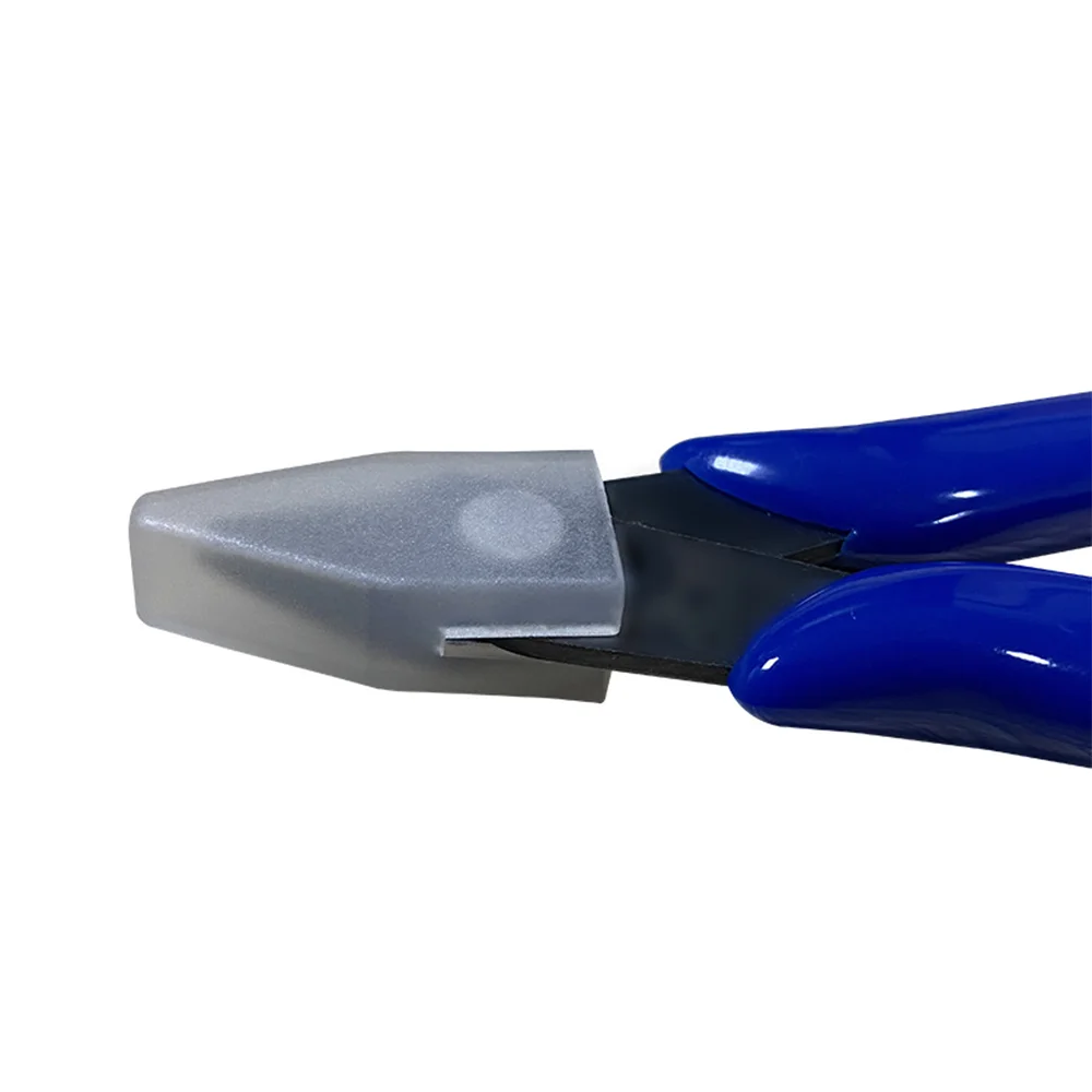 Blue Handle 170 Electronic Pliers Industrial Nozzle Plastic Diagonal Pliers Model Trimming Cutting Hand Moving Tool