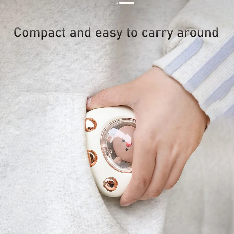 Cute Cat Claw Hand Warmers Convenient USB Breathing Light Charging Treasure Portable Cute And Practical Hand Warmers For Winter