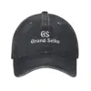 Hot Sale Unisex Fashion Cap Classic Grand-Seiko-Logo Baseball Caps For Men & Women High Quality Golf Sports Hat 1