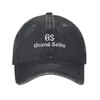 Hot Sale Unisex Fashion Cap Classic Grand-Seiko-Logo Baseball Caps For Men & Women High Quality Golf Sports Hat 1