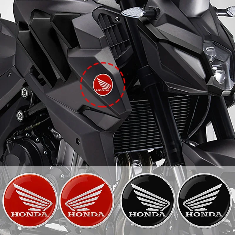 3D Motorcycle Stickers Metal Aluminum Round Decal For Honda Multiple Models motorcycle stickers,motorcycle accessories