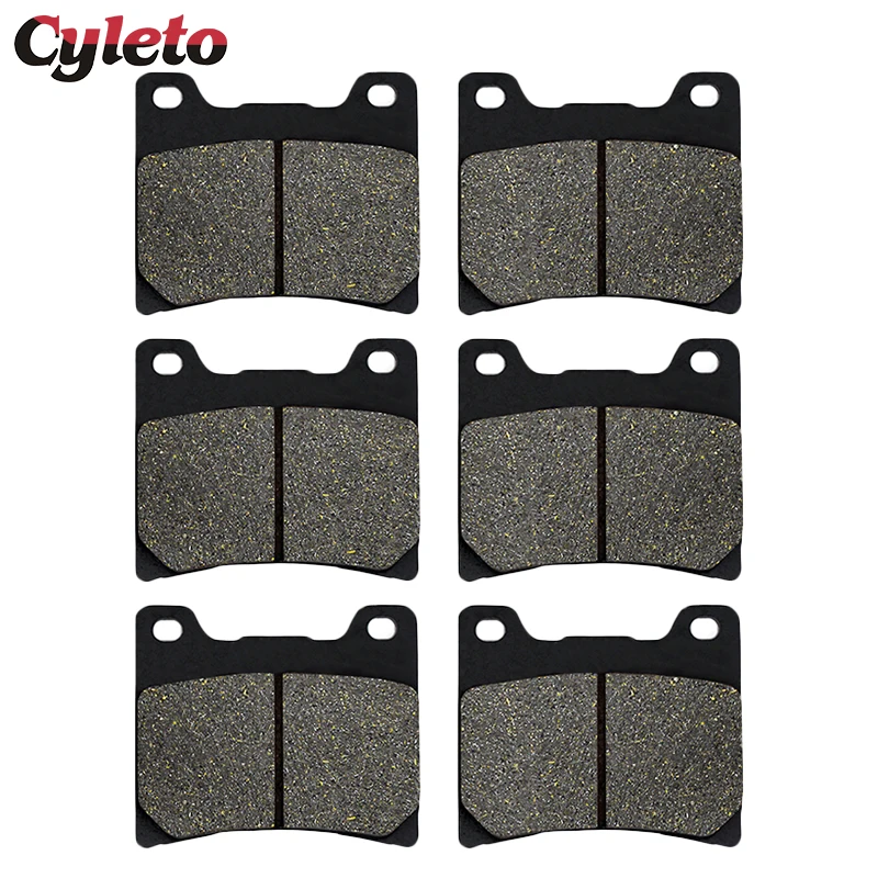 

Cyleto Motorcycle Front or Rear Brake Pads for Yamaha XJ900R XJ900F FJ1100 FJ1200 XVZ1200 Venture Royale VMX 12 Vmax V Max 1200