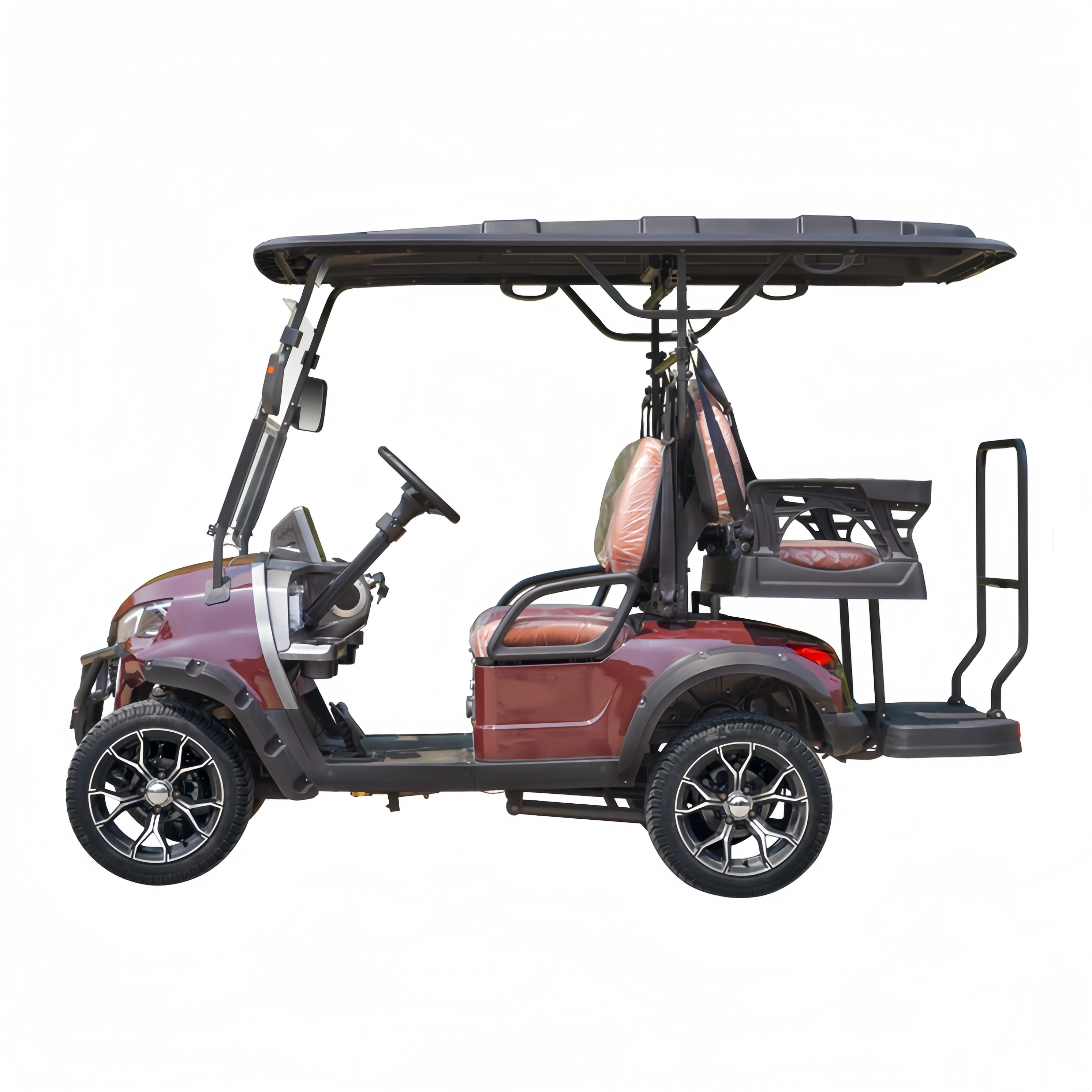 Electric Petrol Lifted Street Legal Import Club Cart 6 Passenger Golf Cart