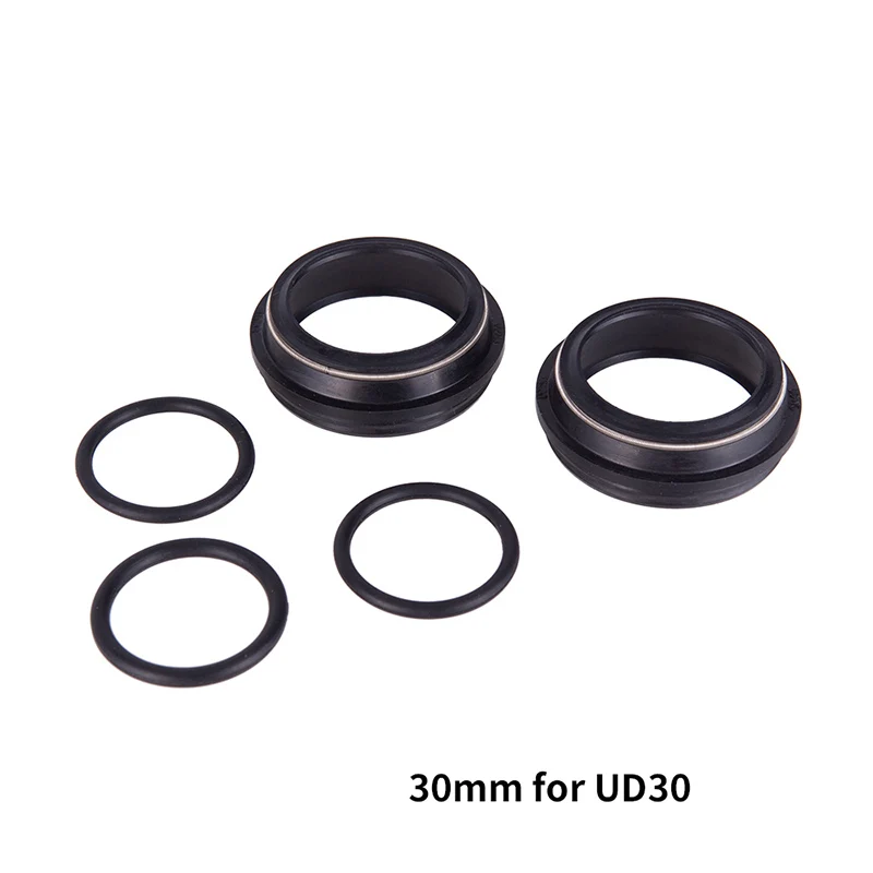 High-Performance Bicycle Fork Repair Kit - Air Piston, O-rings, Wiper & Dust Seals, Foam Washers