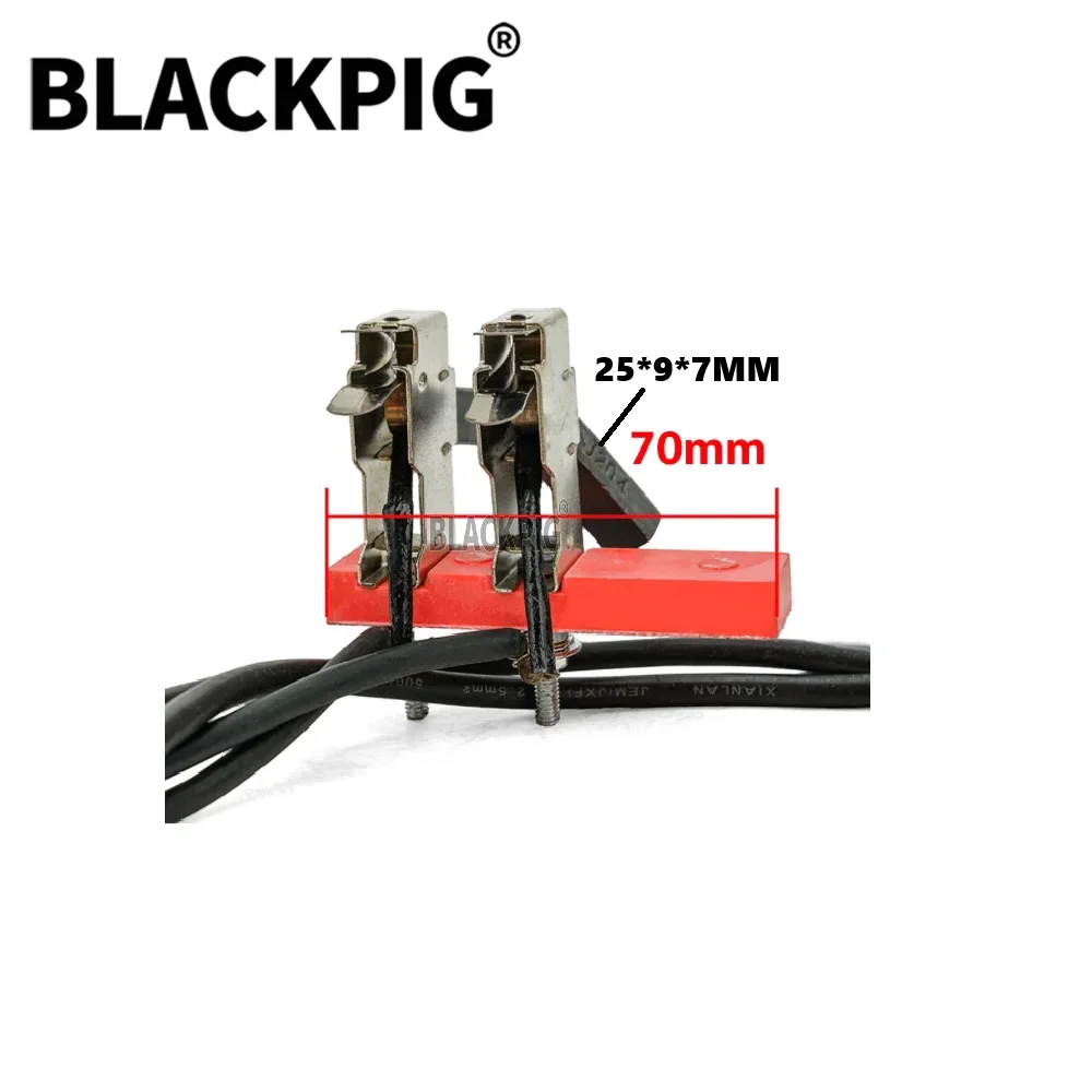 J204 30KW 50KW 75KW ST STC 발전기 카본 브러쉬 어셈블리 발전기 부품용 라인이 있는 전도성 카본 브러쉬 홀더