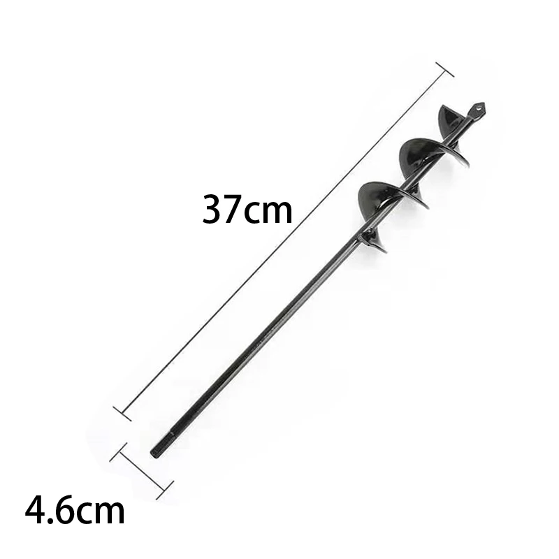 Garden Spiral Drill Bit - Alloy Ground Drill for Planting and Soil Cultivation