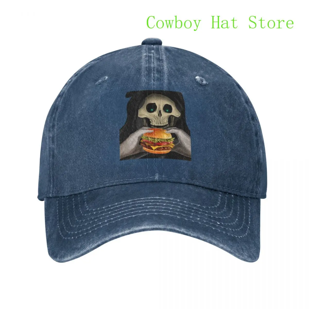 

Best Hungry grim reaper Baseball Cap Uv Protection Solar Hat Brand Man Caps Hat For Women Men'S