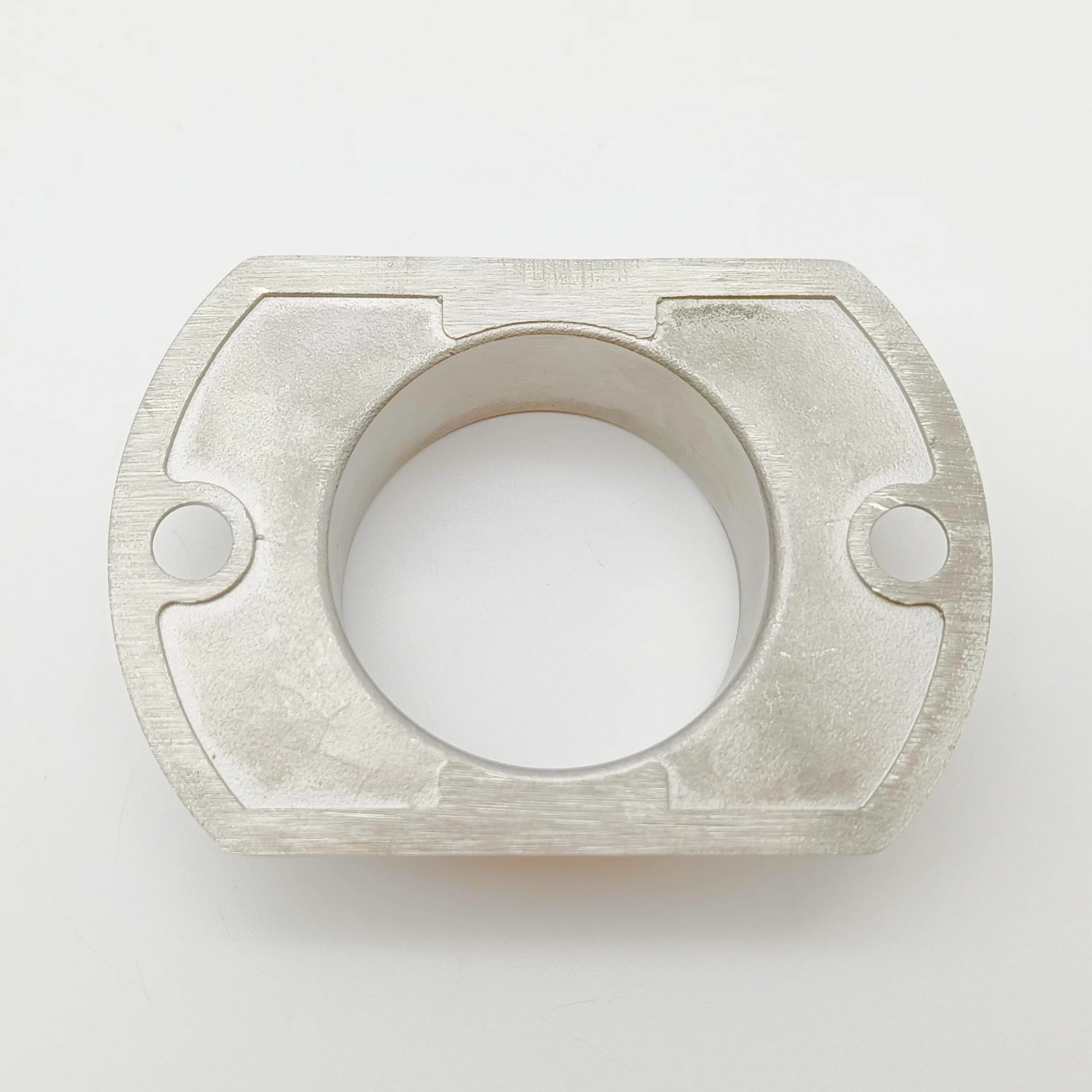4 PCS Stainless Steel 316 Handrail Base Flange Satin Polished Floor Flange 25.4mm Baluster