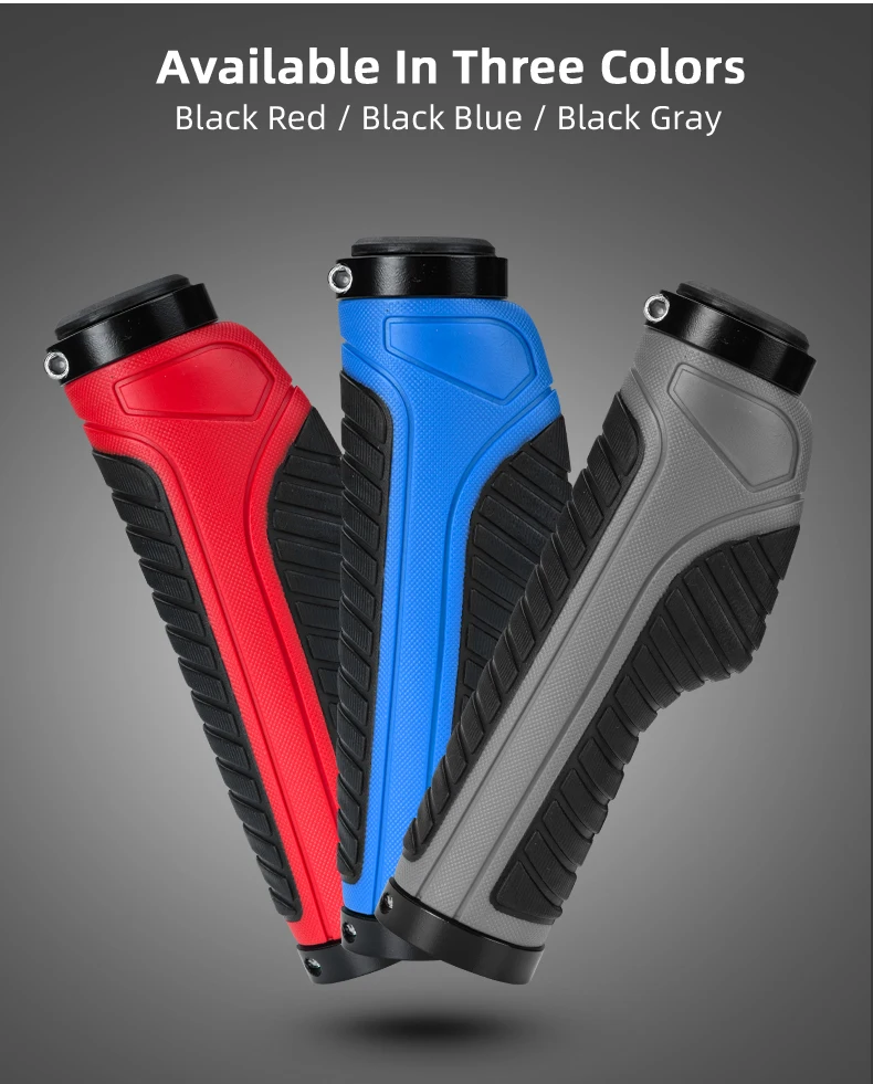 Bicycle Grips Mountain Road Cycling Bike Handlebar Cover Grips Smooth Soft Rubbe