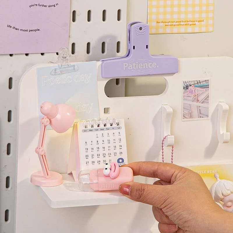 Desktop  Caddy Board Card Storage Display Layered Partition Star Chaser Hole Hole Board Stand No Drilling Vertical elf