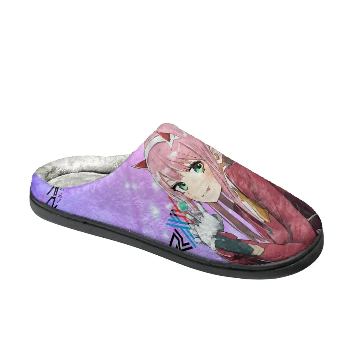 DARLING in the FRANXX Winter Men Flats Slippers Anime Casual Cozy Couple Cotton Slipper Warm Indoor Floor Shoes Zapatillas Mujer