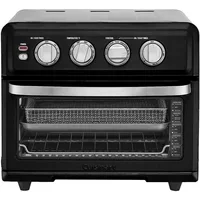 Air Fryer + Convection Toaster Oven, 8-1 Oven with Bake, Grill, Broil & Warm Options, Stainless Steel, TOA-70 (Matte Black) 1