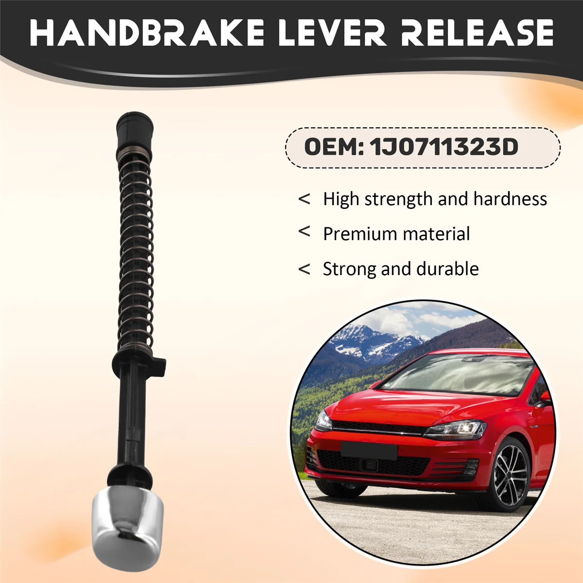 Handbrake Lever Release Push Button for Golf Seat 1J0711323D 1J0711323