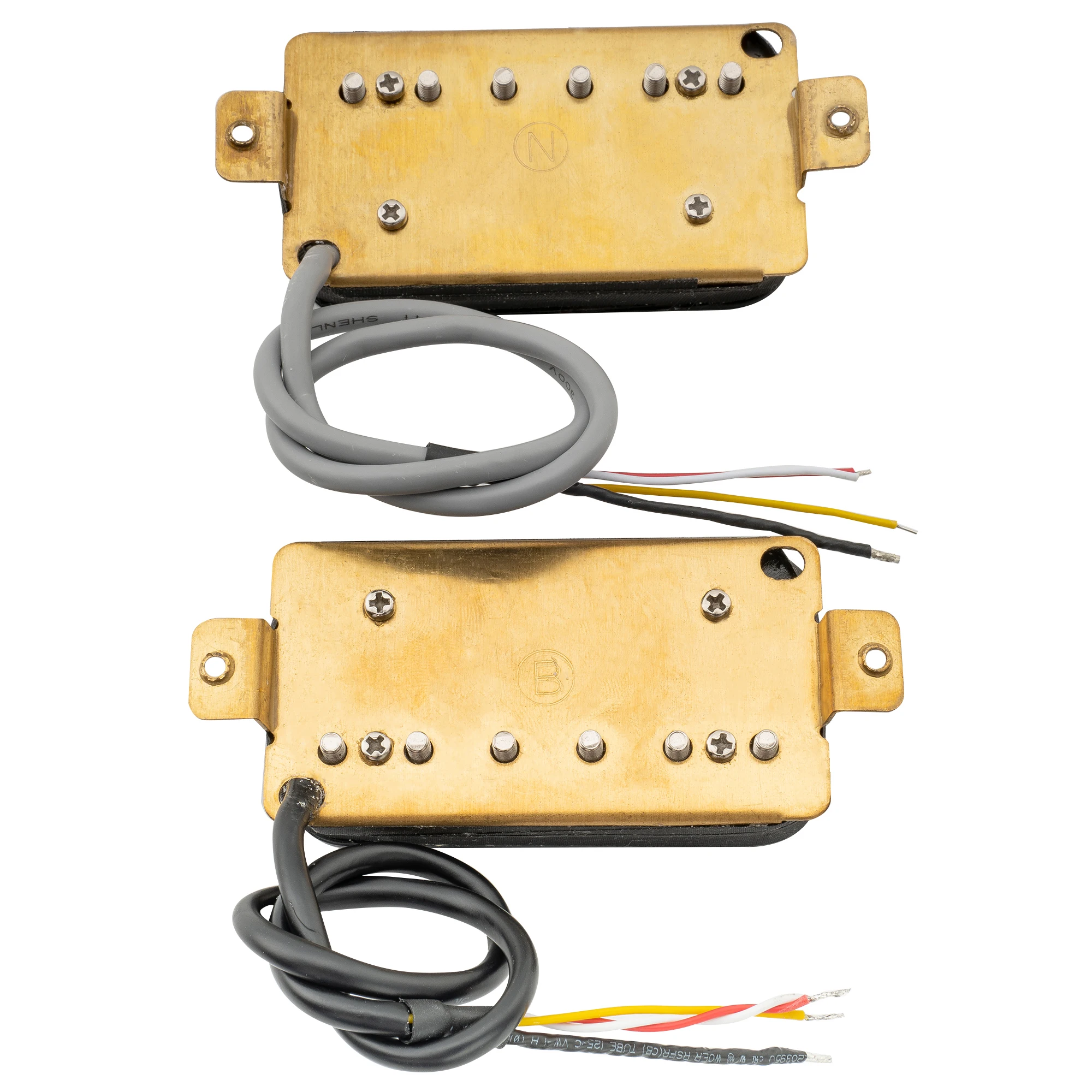 Wilkinson M-Serie Vintage Tone Alnico 5, Overwound Open Style Humbucker Neck Bridge Pickup für E-Gitarre – Detail 12