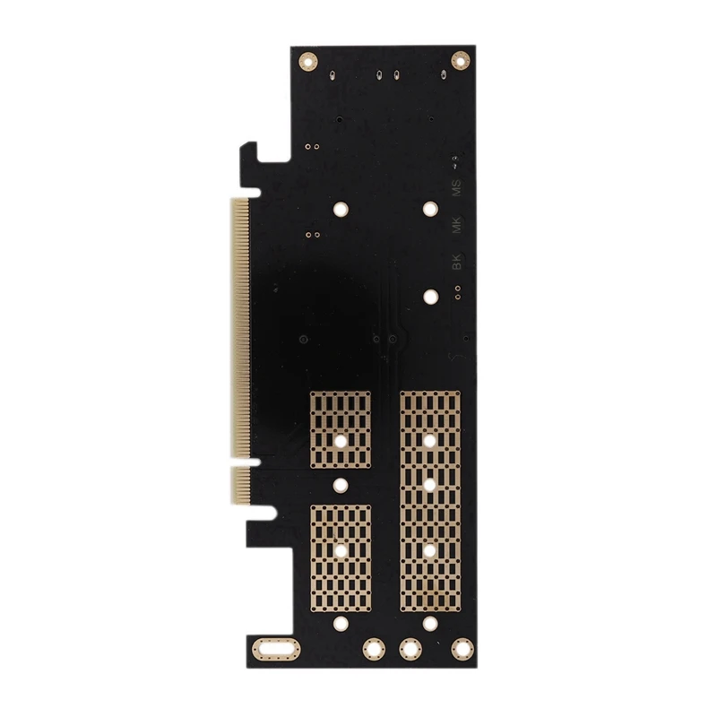 확장 카드 어댑터 카드 B + M 키 MSATA, 2X M.2 Nvme NGFF-Pci-E 4X 3 in 1